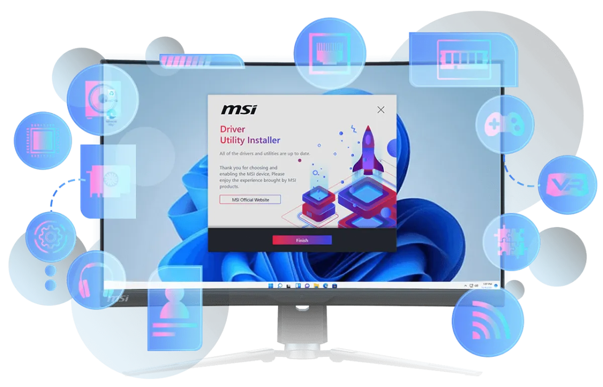 MSI DRIVER UTILITY INSTALLER (DUI)