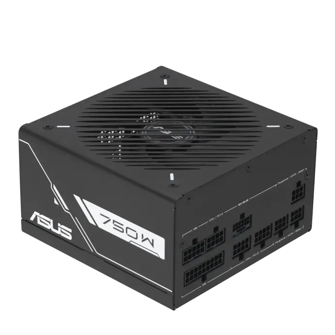 ASUS Prime 750W Gold Black Edition ATX 3.1 Fully Modular Power Supply, 80 PLUS Gold, PCIe 5.1, Black | 90YE00U3-B0NA00 - PC Builder UAE