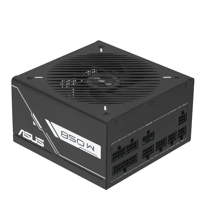 ASUS Prime 850W Gold Black Edition ATX 3.1 Fully Modular Power Supply, 80 PLUS Gold, PCIe 5.1, Black | 90YE00U2-B0NA00 - PC Builder UAE