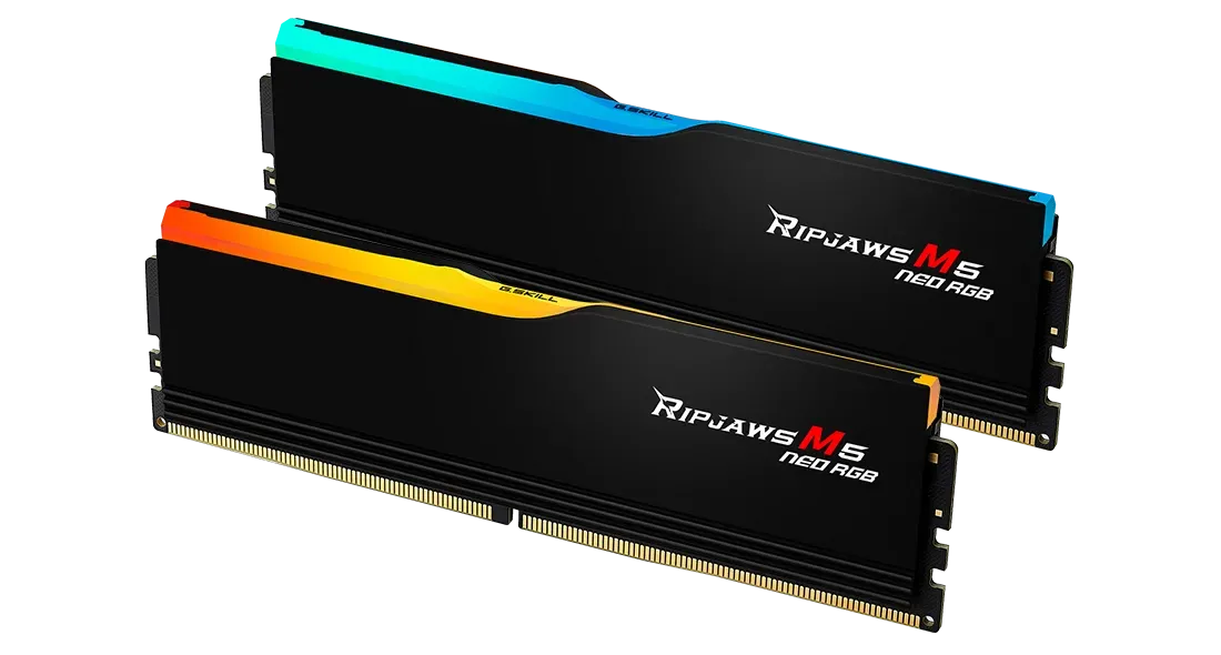 G.SKILL Ripjaws M5 Neo RGB 32GB (2x16GB) DDR5-6000 CL36-36-36-96 1.35V, Intel XMP / AMD EXPO - PC Builder UAE