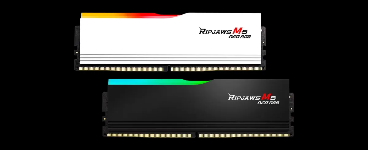 ripjaws m5 neo rgb ddr5 memory