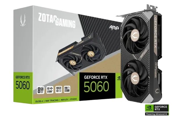 ZOTAC GAMING GeForce RTX 5060 AMP | ZT-B50600F-10M - PC Builder UAE
